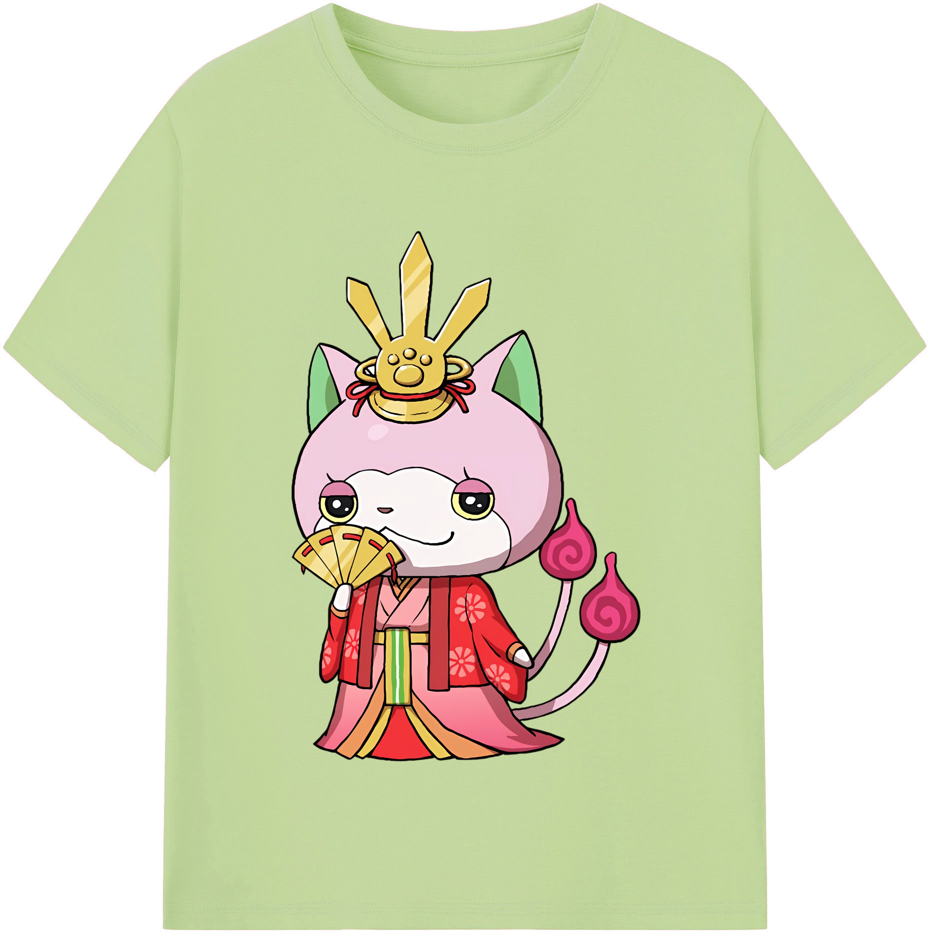 （画像用） 妖怪ウォッチ Yo-kai Watch 綿100％半袖Tシャツ（フロントプリント）